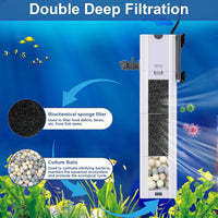 265 GPH 4-In-1 Aquarium Filter - 20 W-320 GPH - image 2