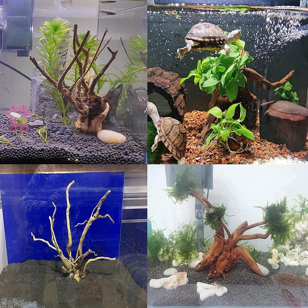 Aquarium Driftwood Reptile Branches Wood Natural Spiderwood Driftwood - 7 Pcs - image 4