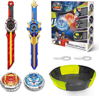 Infinity Nado sword launcher spinning top, Gale Wings metal battle top with sword-shaped launcher - view 4