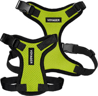 Voyager Step-in Lock Dog Harness, Pink - Harness (Lime Green/Black Trim) / XS (Chest: 13 - 16") - image 3