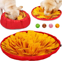 AWOOF Pet Snuffle Mat for Dogs - yellow - image 3