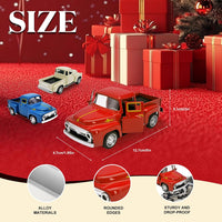 Little Blue Truck Toy,1:32 Pull Back Cars Toy for Kids Boys Girls – Fun for Kids & Family - Red - image 3