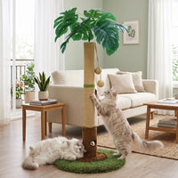 35" inch Cat Scratching Post - 35.34-Brown / 35.4in