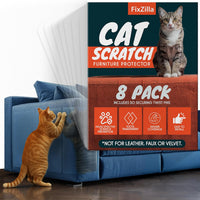 Anti Cat Scratch Furniture Protector, Heavy-Duty - 8-Pack + 50 Pins