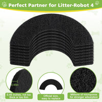 8 Pack Thickened 0.45” Carbon Filters Compatible with Litter Robot 4 - image 4