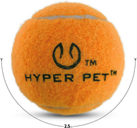 Hyper Pet Mini Extra Small Tennis Balls for Dogs - Orange / Regular 2.5" - 4 Pack - image 2