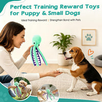 Fuufome Squeaky Dog Toys for Indoor Play with Small - Green - image 4