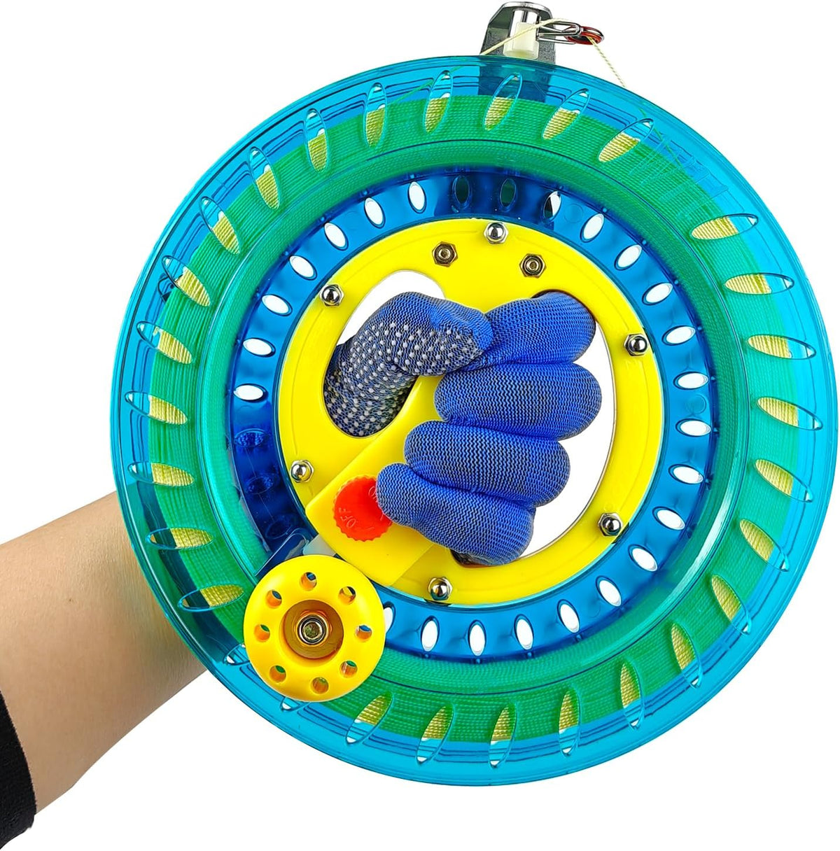 7.2in Kite Reels for Teens - Light Blue Kite Reel / 8.7 inch - image 3