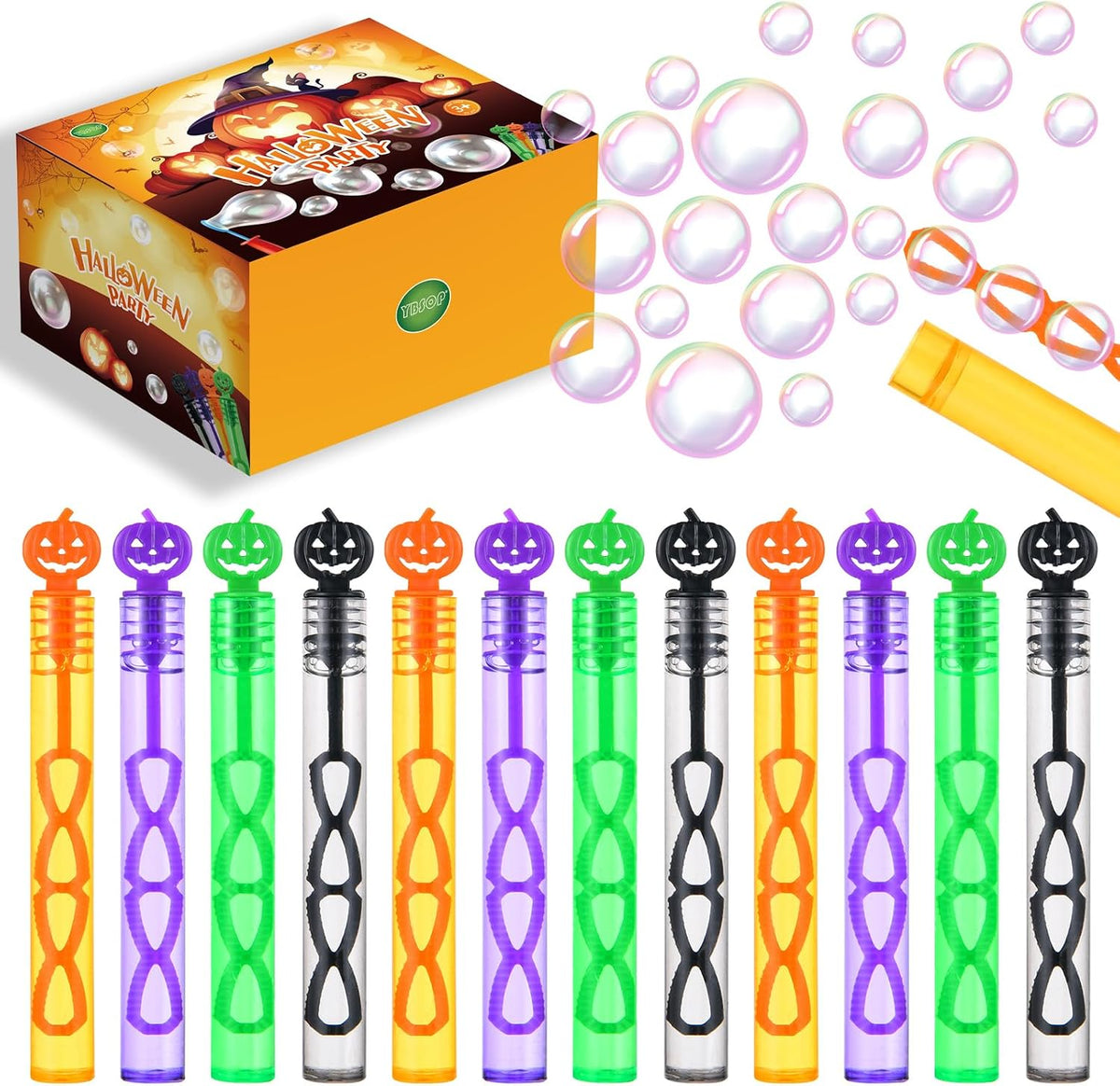 60 Pack Halloween Bubble Wands - Halloween