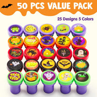 JOYIN 50 Pcs Halloween Stamps for Kids - image 2