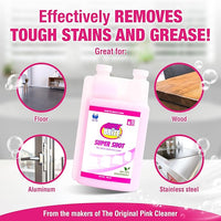 Quick N Brite Super Shot Liquid Cleaner, True All Purpose Cleaner, Concentrated, 32 oz