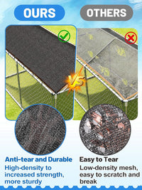 95% High Density Dog Kennel Shade Cover - 10x13ft - image 3