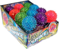 JA-RU Light Up Rubber Spike Balls Fidget Toy 695-4p – Fun for Kids & Family - Spike Balls / 8 Pack of Spike Balls - image 2