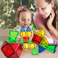 Magnetic Tiles Kids Magnetic Blocks 32PCS Building Sets for Kids Ages - 32pcs Magnetic Tiles - image 2