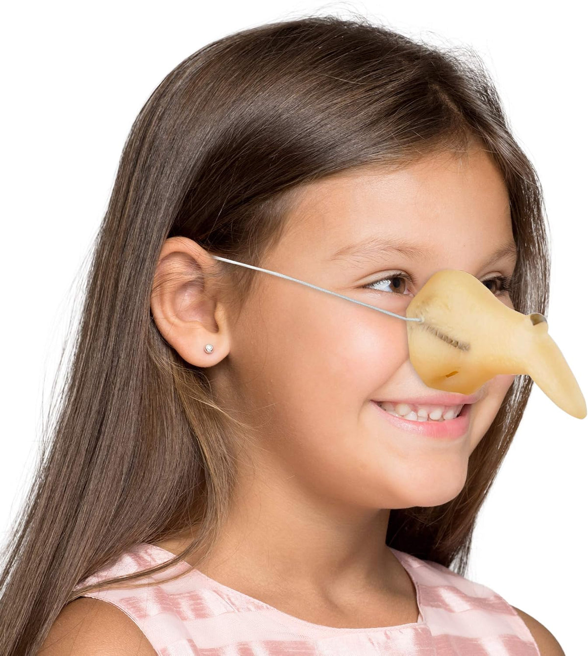 Skeleteen wicked witch costume prosthetic nose with adjustable rubber band - view 3