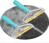 Uproot Clean Pro Pet Hair Removal Tool, Multi-Fabric Edge - Blue / 2 Pack
