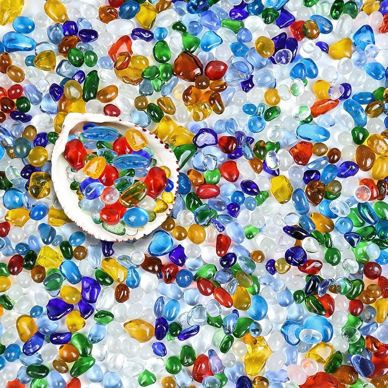 BXI 2.2 Lbs Small Aquarium Substrate Gravel Sand - Oceanic Mix‌ / 2.2 lbs, 0.24''-0.40''(Medium)
