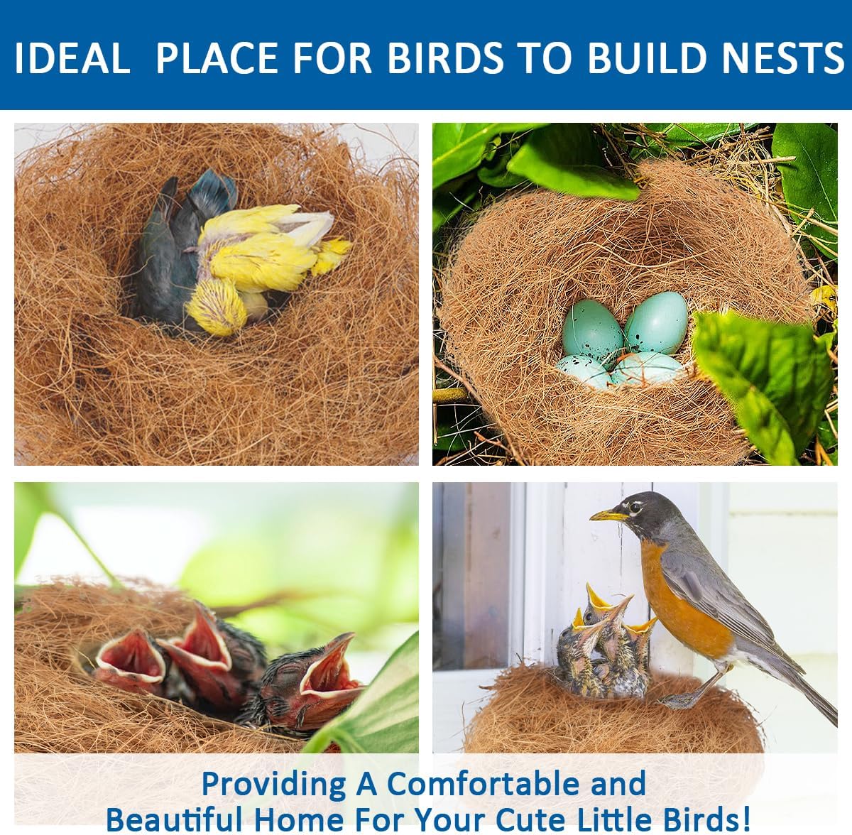 Premium Coconut Fiber for Bird Nests - image 4