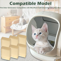 6 Pack Pet Odor Eliminator for MeoWant Automatic Cat Litter Box – Essentials for Cats - image 2