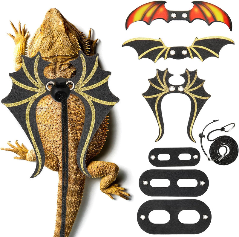 Halloween Bearded Dragon Leash and Harness Set