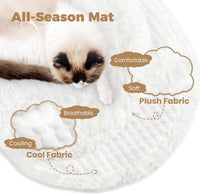 Easyego Modern Cat Tree, 26.3" Aesthetic Wood Cat Tree Tower for Small Cats – Essentials for Cats - White / 45.6'' - image 4
