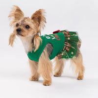 Fitwarm Halloween Skeleton Dog Dress - Medium / Just a Girl Who Loves Christmas - image 2