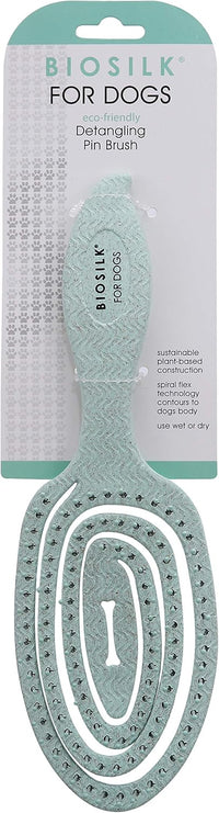 BioSilk for Pets Eco-Friendly Detangling Pin Brush for Dogs – Essentials for Dogs - Blue / 1 Count (Pack of 1) - image 2