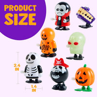 JOYIN 12 PCS Halloween Wind Up Toys for Kids Gifts - image 4