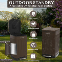 Dog Poop Trash Can Outside Odor Control, Waterproof - image 2