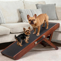 Dog Ramp for Couch, Non-Slip - Walnut