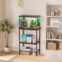 5 & 10 Gallon Fish Tank Stand for Standard Tanks – Essentials for Fish - Black / 10 Gallon - image 2