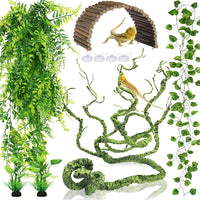 QUOZUO Bearded Dragon Tank Accessories