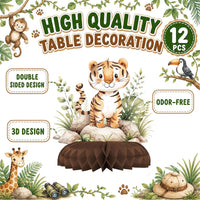HaPiBiDesign transportation party decorations, 10 honeycomb table centerpieces - view 11