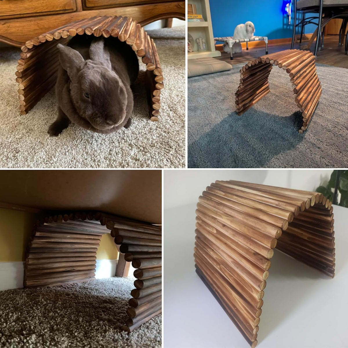 kathson Wooden Hamster Bridge - XXL (40 x 27.5 inches) - image 2