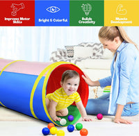 Hide N Side 6ft Crawl Through Play Tunnel Toy - image 2
