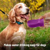 Mr. Pen, Portable Dog Water Bottle - Purple - image 4