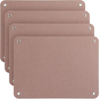 Yunsailing felt story boards for kids, 4 black flannel boards with grommets - view 2