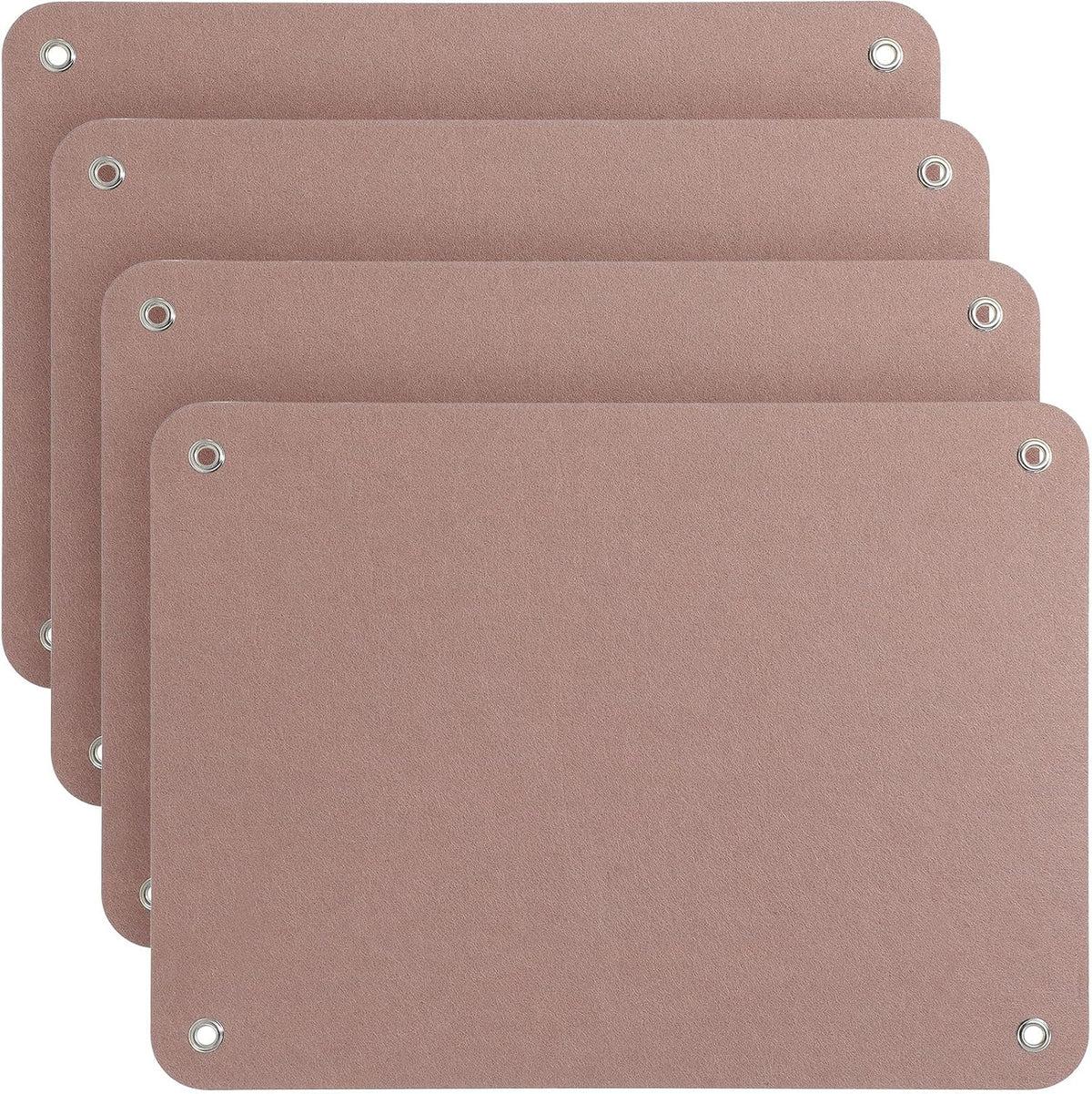 Yunsailing felt story boards for kids, 4 black flannel boards with grommets - view 2