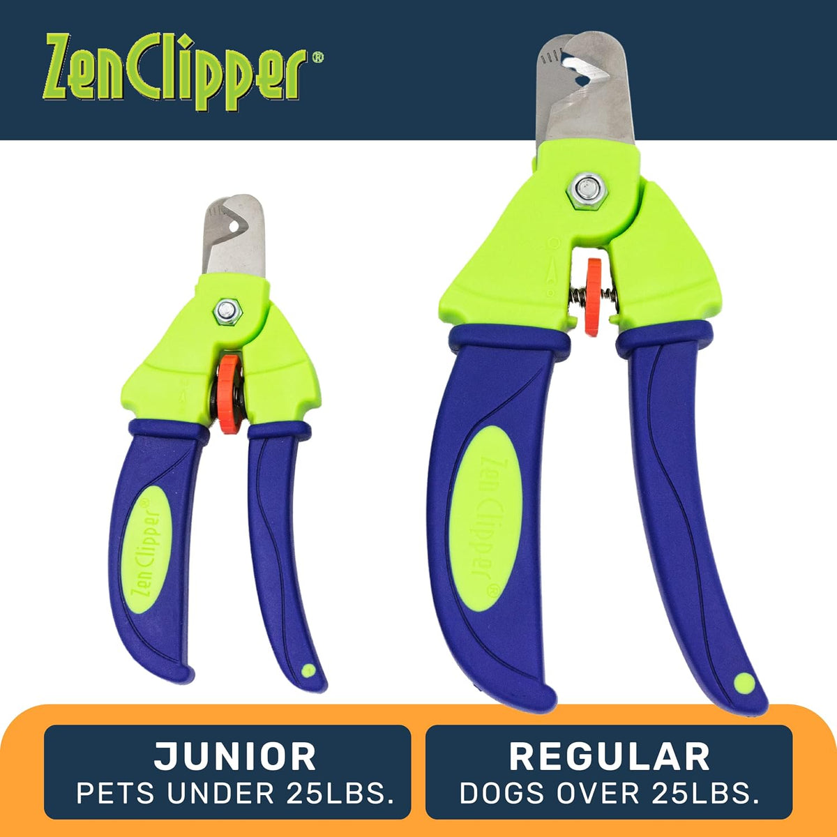 Zen Clipper Precise Dog Nail Clippers, Adjustable Safety Blade - Junior - image 2