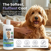 Puppy Shampoo and Conditioner, Tearless Puppy Wash - Dog Shampoo - Ocean Breeze - image 2
