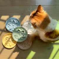 2 Pcs Cat Slow Feeder Bowl - Buttercream / 6.2'' - image 2
