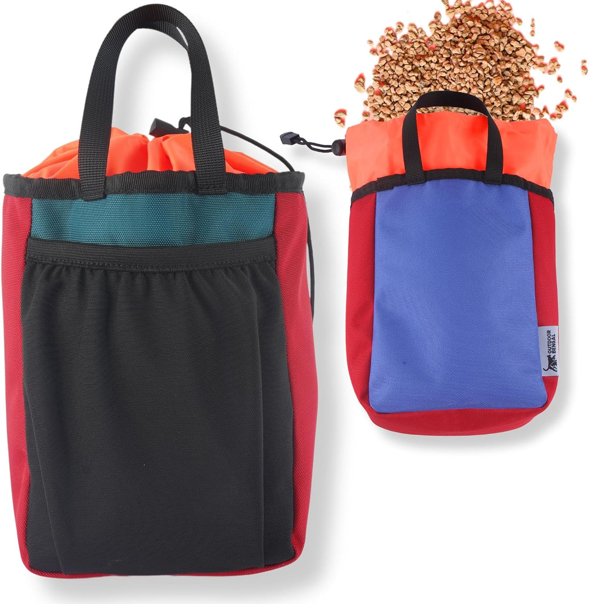 OutdoorBengal Go Litter Portable Travel Litter Box Set for Cats – Daily Care for Cats - Litter Bag
