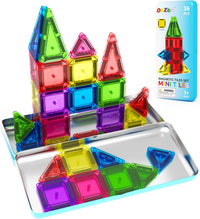 Magnetic Tiles Mini Travel Toddler Set - Color-5