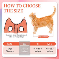 PatiencET Cat Grooming Hammock Kit – Essentials for Dogs - XS (12 LB Max) / Orange - image 3