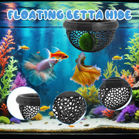 Betta Fish Hammock Set, Suction Tunnel, Aquarium Decor - image 3