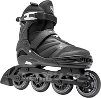 METROLLER Adult Inline Skates for Men Women Teens – Fun for Kids & Family - White / Large-Youth & Adult (4-7 Kids Men/5-8Women)