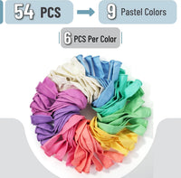 Mr. Pen, Balloons Assorted Colors - Pastel / 54 Pack - image 2