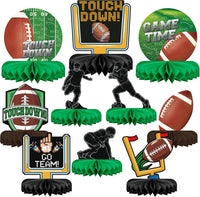 Gatherfun10PCS Football Party Decorations Football Table Centerpiece