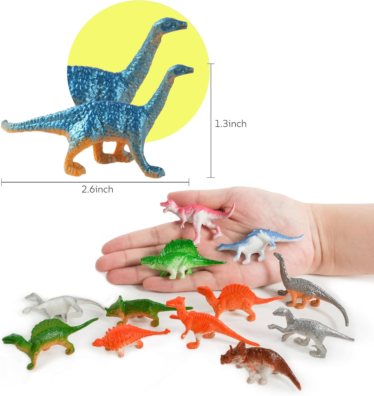 Mini Dinosaur Figures 78 Pack, Kids Dinosaur Toys - Mini Dinosaur - image 3