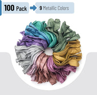 Mr. Pen, Balloons Assorted Colors - Metallic / 100 Pack - image 2
